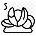 Meeresfruchte Schalentiere Kuche Symbol