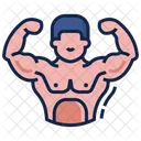 Muscle Bodybuilder Avatar Icône