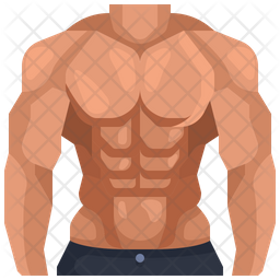 Muscle Icon - Download in Flat Style