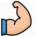 Strong Exercise Muscle Icon