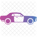 Muscle Car Icon American Muscle High Performance Car Icon