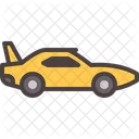 Muscle Car Race Vintage Icon