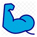 Muscle Body Building Arm Icon