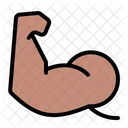 Muscle Body Building Arm Icon