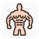 Bodybuilder Gym Strong Man Icon