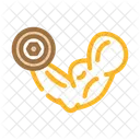 Muscle Training Gym Muscle Athlete Muscle Icon