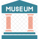Museum Building Art Icon