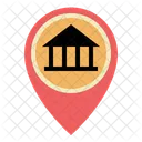 Museum Placeholder Pin Pointer Gps Map Location Icon