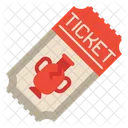Museum Ticket Museum Coupon Museum Pass Icon