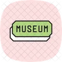 Museum Ticket Icon
