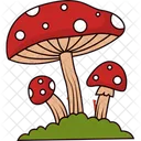 Mushroom Plant Vegetable Icon