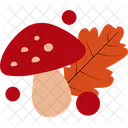 Mushroom Plant Vegetable Icon