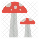 Mushroom Nature Food Icon