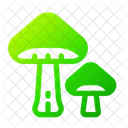 Mushroom Plant Springtime Icon