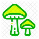 Mushroom Plant Springtime Icon