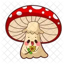 Vegetable Fungus Healthy Icon