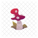 Mushroom Magic Forest Icon
