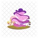 Mushroom Game Vector Icon