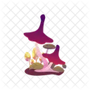 Mushroom Magic Poisonous Icon