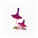 Mushroom Purple Pink Icon