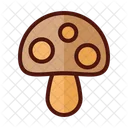 Mushroom Food Spring Icon