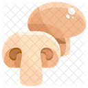 Mushroom White Mashroom Vegetable Icon
