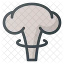 Mushroom Cloud Atomic Icon