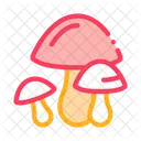 Mushroom Pumpkin Nature Icon