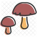 Mushroom Vegetable Plant Icon