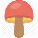 Toadstool Mushroom Vegetable Icon