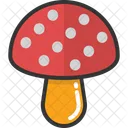 Mushroom Oyster Fungi Icon