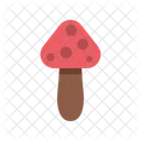 Mushroom Vegetable Fungus Icon