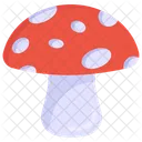 Fungus Mushroom Toadstools Icon