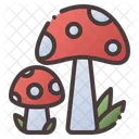 Mushroom Food Vegetables Icon