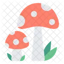 Mushroom Food Vegetables Icon