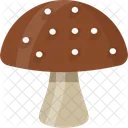 Mushroom Shiitake Fungi Icon