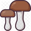 Mushroom Fungus Diet Icon