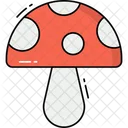 Mushroom Food Vegetable Icon