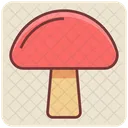 Mushroom Autumn Vegetable Icon