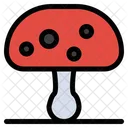 Mushroom Nature Poison Icon