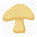 Mushroom Vegetable Vegan Icon