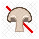 Mushroom Toxic Allergy Icon