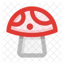 Mushroom Amanita Forest Icon
