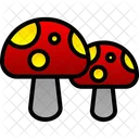 Mushroom Healthy Organic Icon