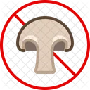 Mushroom Toxic Allergy Icon