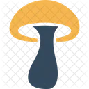 Mushroom Camping Forest Icon
