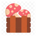 Mushroom Food Vegetable Icon