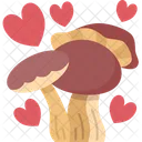 Mushroom Addictive Psilocybin Icon