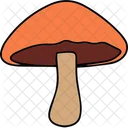 Mushroom Food Vegetarian Icon