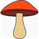 Mushroom Food Vegetarian Icon